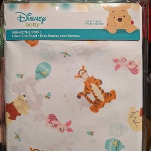 Winnie the Pooh Fitted Crib Sheet